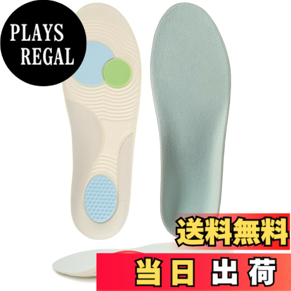 商品情報商品の説明衝撃吸収に強く、高い クッション性 を備えております。特に衝撃の負担が強い かかと 土踏まず 部分をしっかり守る設計。低反発 素材を採用することで、吸収能力を高め足の負担を減らします。主な仕様 【アーチサポート 】3.5cmのアーチサポートを採用し、アーチと 中足骨 をサポートしてスムーズな重心移動を促します。動きやすく 外回りの長時間歩き、ランニング、登山、ゴルフ などの スポーツにもご活用いただけます。【安定性】かかと周辺のグラつきやブレをヒールカップが抑えます。 O脚、 扁平足、外反母趾 、足底筋膜炎、足底腱膜炎 などの悩みをサポートします。バランス がとりやすくなるので、疲れやすいひとにもピッタリ。【疲労対策】衝撃吸収設計に加え、疲労の原因となる かかと のぐらつきをTPU素材(ヒールカップの役割)が抑えます。圧力分散とかかとの安定が、筋肉にかかる負担を和らげます。【消臭】蒸れやすい靴内対策として表面素材に、 通気性 の高いメッシュ素材を採用。窮屈な靴にはフィットしませんが、 スニーカー ビジネスシューズ 安全靴 ゴルフシューズ など各種シューズにてご利用いただけます。【注意】アーチサポートが高めなので、甲が低い靴は窮屈になります。靴紐のないビジネスシューズはワンサイズ小さい物をお選びください。