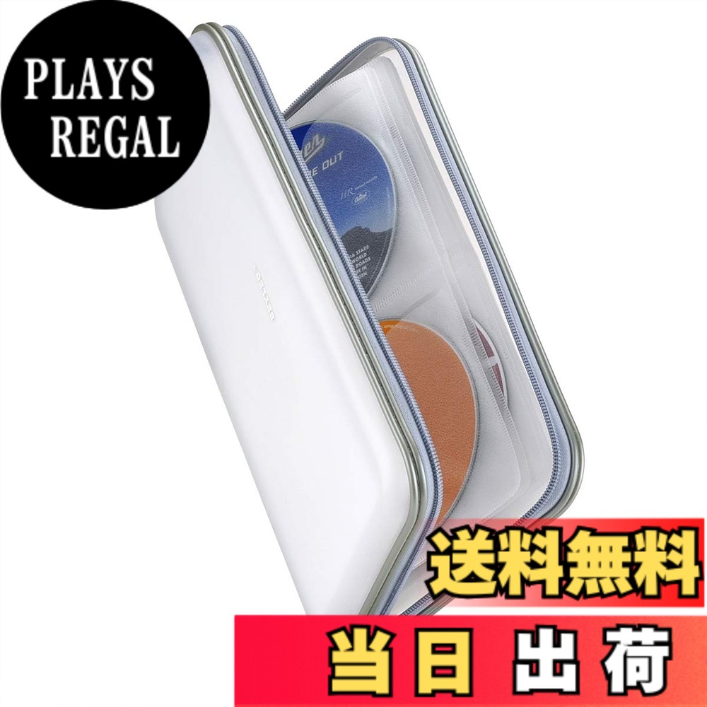 商品情報商品の説明主な仕様 軽量で大容量で、より多くのCD / DVDを収納できます（約70枚のPCを収納できます）内側のカバーは、CDをほこり、湿気、引っかき傷、破損から保護します材質：プラスチック+ PPフィルム+不織布;サイズ：28.5x16x5CM（長さx幅x高さ）着脱が簡単なジッパー留めのファッションデザイン注：ウォレットに最大約70枚のディスクを入れることをお勧めします。あまりにも多くの場合、ウォレットを閉じない可能性があります。