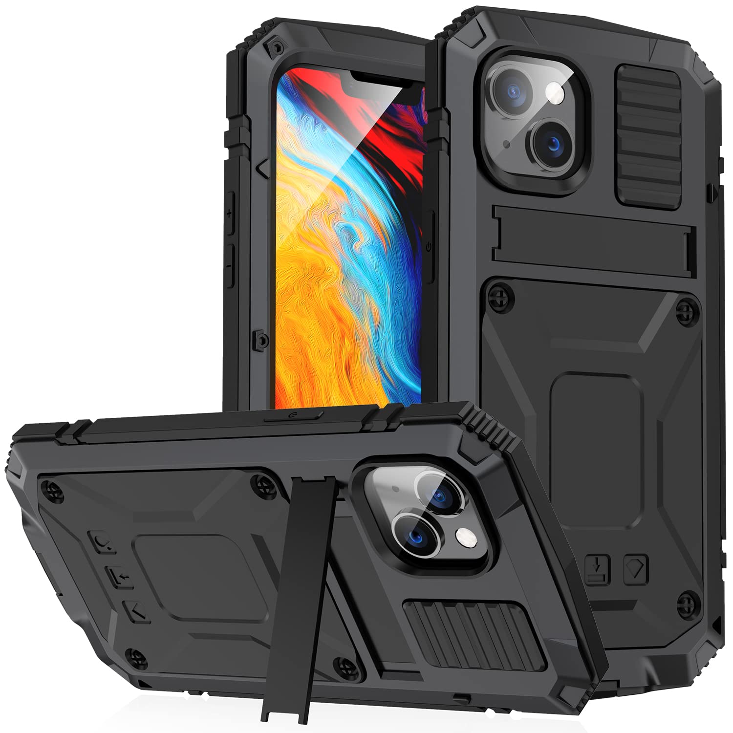 【送料無料】iPhone 12 Pro Max ケース，耐衝撃 防水 防塵 三防アイフォン12プロマ...