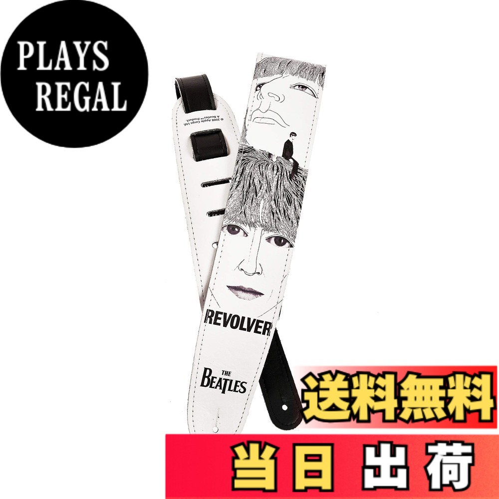 【送料無料】D'Addario ダダリオ ギターストラップ The Beatles Vegan Strap 25LB04 Revolver 【国内正規品】 色：Revolver、サイズ：36 inches