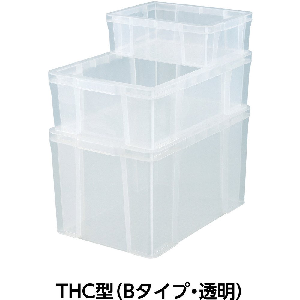【送料無料】TRUSCO(トラスコ) THC型コンテナ 色：青、サイズ：541x371x210