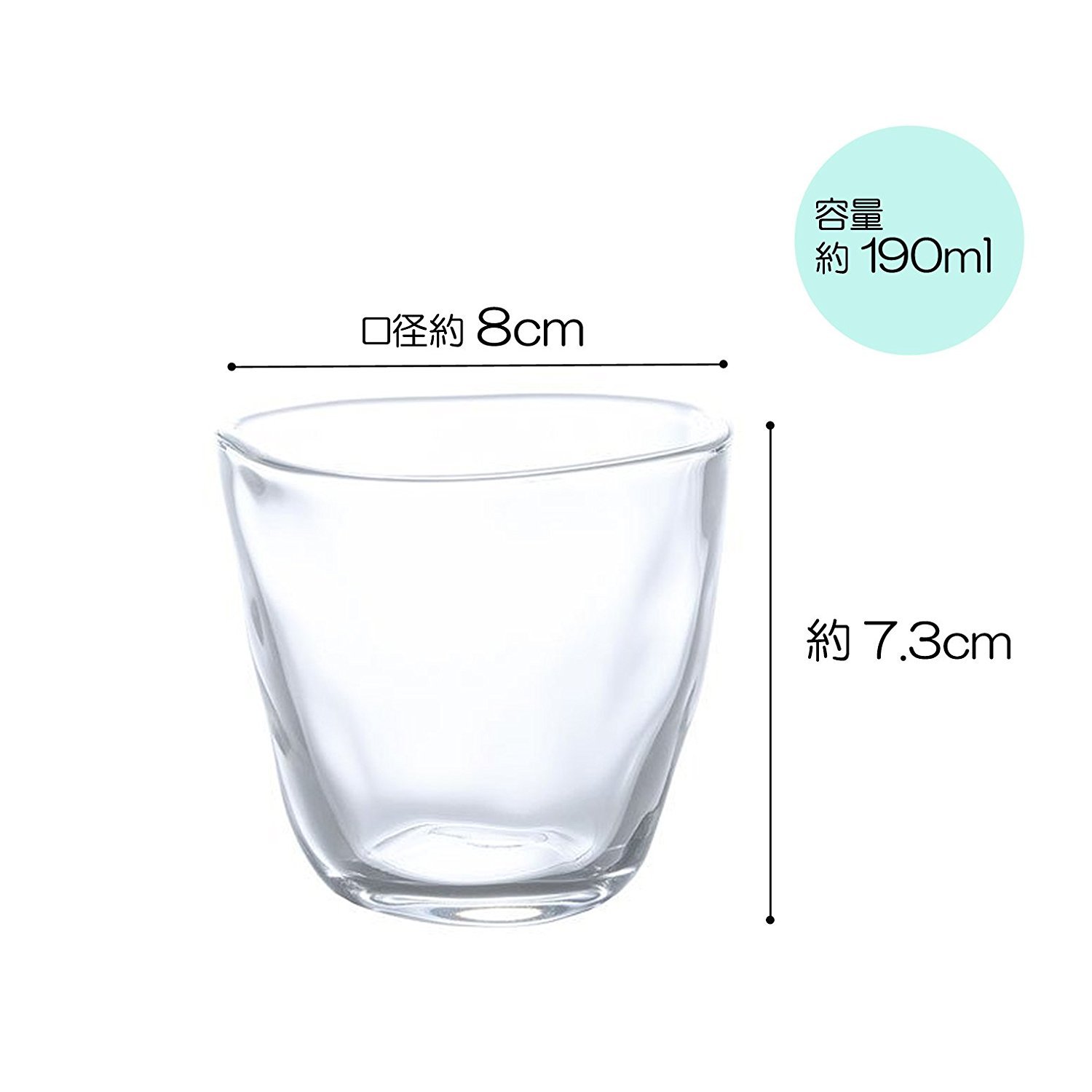 【送料無料】アデリア(ADERIA) 【 てびねり グラス 190ml 3個セット 食洗機対応 日本製 P6690 】 ガラス 食器 丈夫 割れにくい 厚い コップ お茶 ジュース 普段使い 小鉢 ボウル ボール おしゃれ 可愛い 業務用 家庭用 透明 フリーカップ 色：190ml、サイズ：190ml plays23-11250049 PLAYS REGAL サンプル画像3