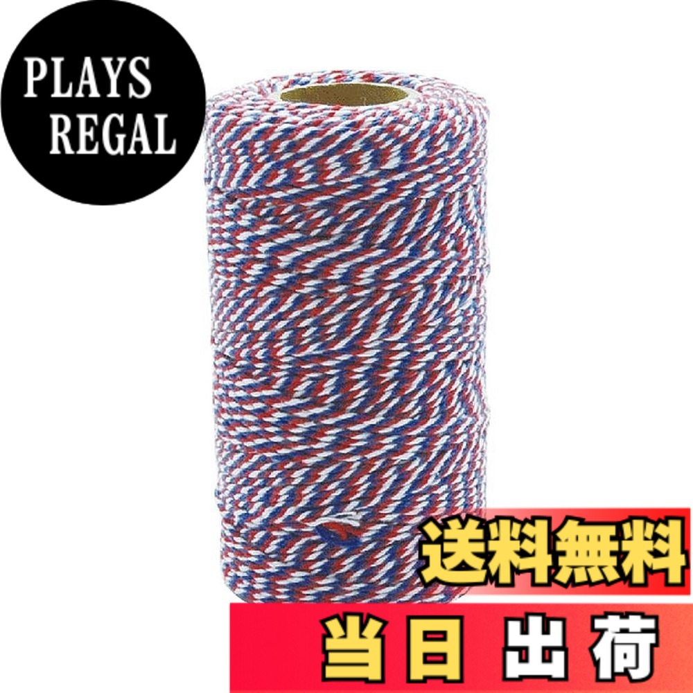【送料無料】ダルトン(Dulton) 巻糸 ツイステッド ストリング 色：WHITE-BLUE-RE ...