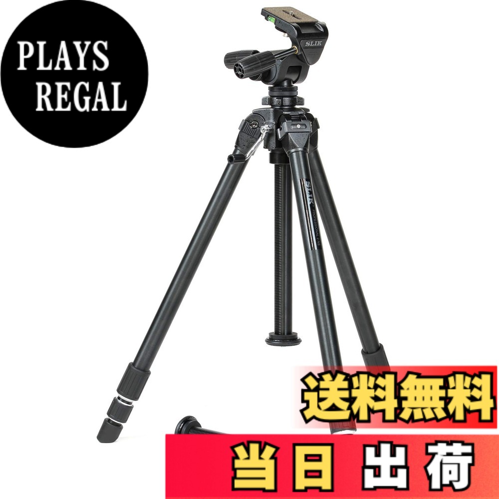 商品情報商品の説明「ザ プロフェッショナル II NS」は、スリック最大のアルミ製三脚「プロフェッショナル」シリーズを一回りコンパクトにし、携帯性を優先させたモデルです。大中判カメラや望遠レンズとともにフィールドに持ち歩くのに適した、人気の高いプロ三脚大型で、32mm径の溝入り丸型パイプを採用。超大型の一眼レフや超望遠レンズなどを用いた撮影でも、高い安定性を誇ります。 雲台には、高精度雲台「SH-909」を一回り小さくした3ウェイ雲台「SH-908」を装備。緻密な計算の元定められた、ハンドル、水平パンストッパー、カメラ締め付けドラムの「素材」「形状」により、精密な構図決定が可能です。 採用エレベータは、不用意な落下を抑えるウォームギアタイプ。上から押しても引き上げようとしても動かず、クランクを回したときだけ上下するので不意な落下等を防ぎます。また、フリクションアジャスト機能を本体下部に装備。エレベーターの動きの軽さを、機材の重さや好みに合わせて調整できます。 エレベーター上下の雲台取り付けネジは、「U1/4インチ」「U3/8インチ」の2つの規格のいずれにも対応。エレベータープレートを取り外すと上下差し替えでどちらの規格のねじにも対応できるリバーシブル式です。 「プロフェッショナル II」シリーズは、重さ・高さと、ある程度の機動性を重視するフィールド撮影時に特に威力を発揮します。 「NS」モデルでは新たに、雲台受(ショートエレベータ)を付属。本体に取り付けてあるロングエレベーターと交換することで、ローアングルでの撮影を可能にします。主な仕様 ザ プロフェッショナルシリーズの機能性はそのままに小型化した「プロフェッショナル」シリーズ大型機材も搭載できる32mm径の溝入り丸型パイプを採用全高1,835mmの大型三脚機材の不意な落下を抑えるウォームギアエレベータローポジション撮影を可能にする、雲台受(ショートエレベータ)を付属高精度雲台「SH-908」が付属する、3WAY雲台モデル