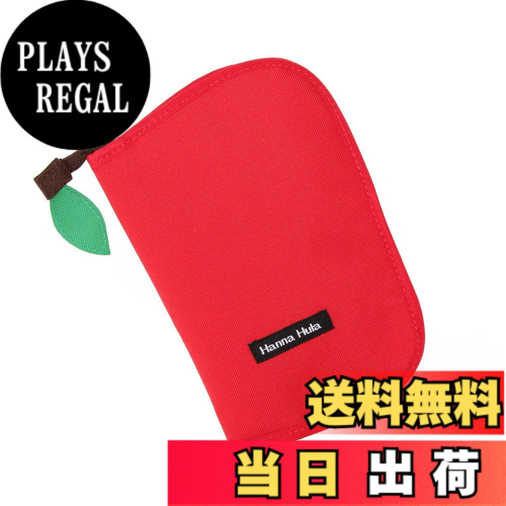 Dog Clipper - 【送料無料】Hanna Hula(ハンナフラ) ペット 健康手帳ケース マルチケース 色：アップルレッド、サイズ：L