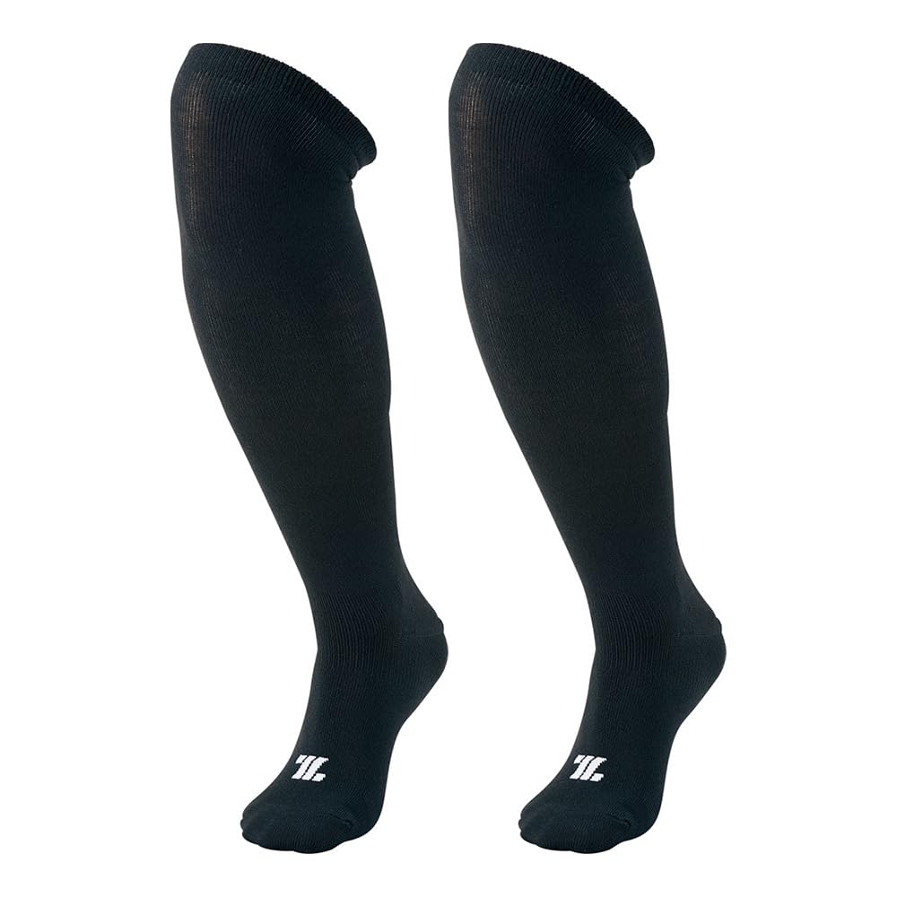 【送料無料】ゼット 3P カラーソックス アンダーソックス ロングソックス ハイソックス 3足組 BK03CS 色：ブラック、サイズ：19.0-21.0 cm