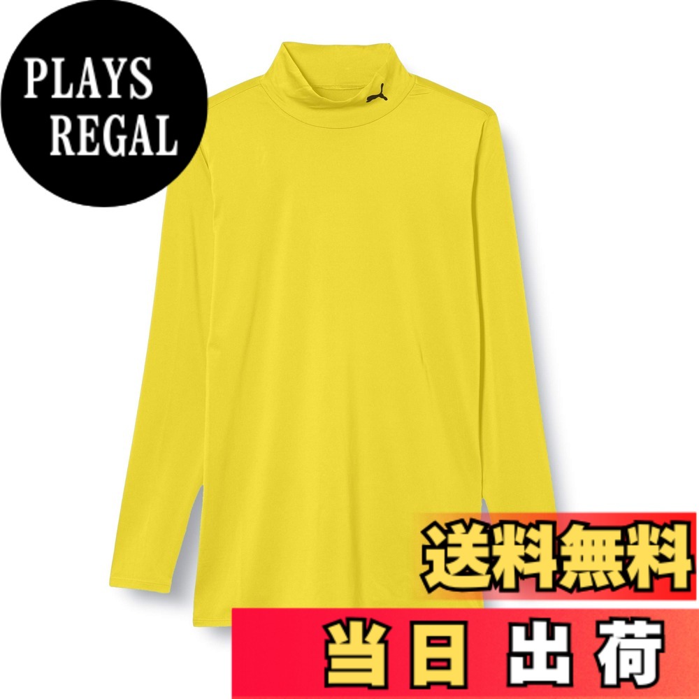 Rakuten - 【送料無料】[プーマ] インナーウェア コンプレッション モックネック 長袖シャツ 656331 メンズ 色：25年秋冬カラー サイバーイエロー/プーマブラック(07)、サイズ：S