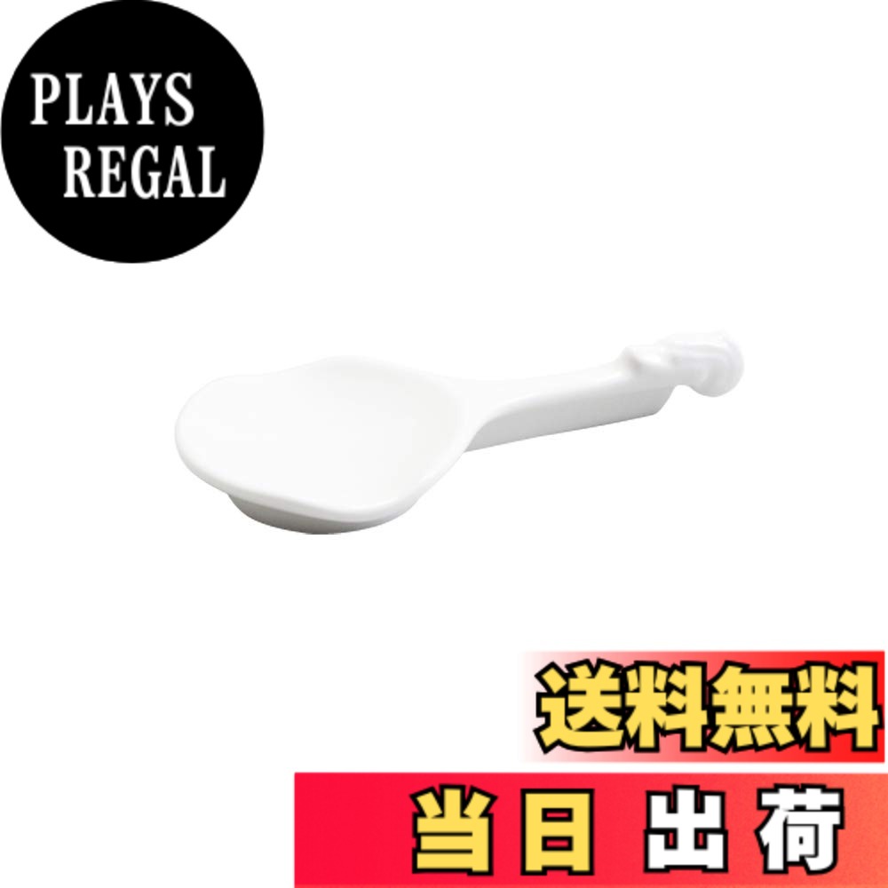 【送料無料】NARUMI(ナルミ) 中華料理用食器 ホワイト レンゲ 色：レンゲ台 箸置付、サイズ：長径11cm