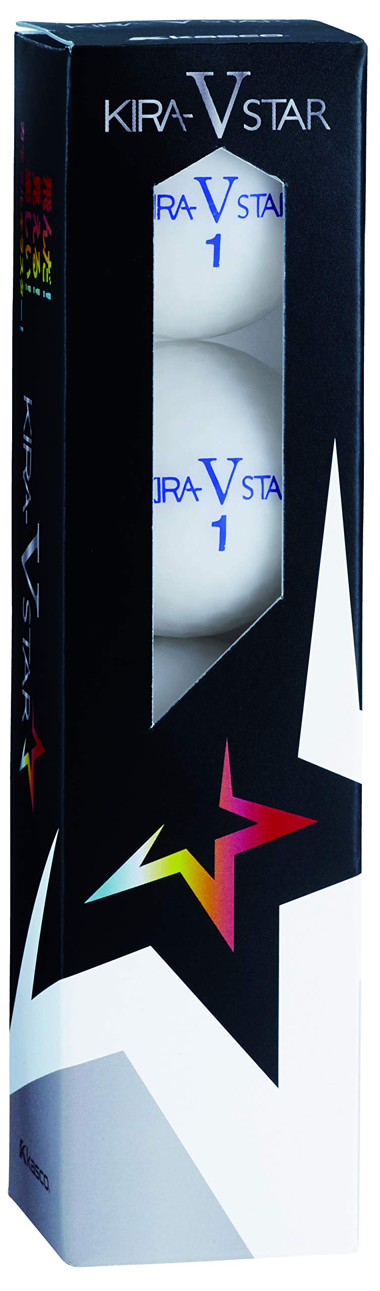 【送料無料】キャスコ(Kasco) ゴルフボール KIRA STAR V キラスターVN 色：ホワイ...