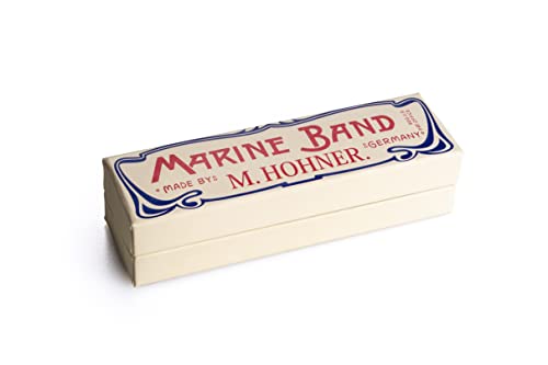PLAYS REGALの【送料無料】HOHNER ホーナー マリンバンド 125周年記念モデル Marine Band 125th Anniversary Edition 10ホールズハーモニカ／C調【国内正規品】 色：黄土色/シルバー｜アングル2
