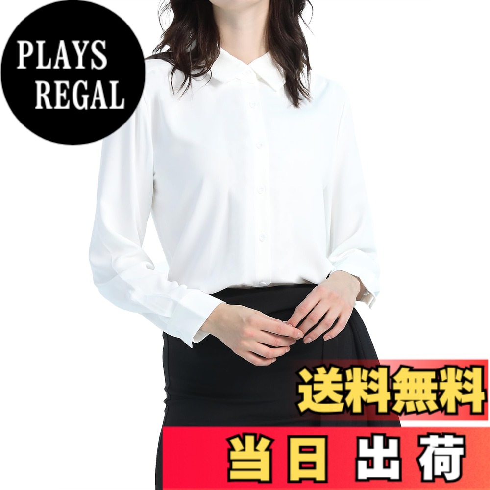 商品情報商品の説明主な仕様 シフォンのしっとりと柔らかい肌ざわりと滑らかな光沢が魅力です。これ1枚で女らしさときちんと感を両立します。[形態安定・防シワ効果]形態安定加工が施されているため、洗って干すだけでOKの超形態安定シャツ。また、UV遮蔽率90%以上なのもうれしいポイント。紫外線対策ができるので、毎日の通勤・通学や、営業で外回りが多い女性は重宝します。[透け防止機能]透け防止素材を使用しているため、人目を気にせずコートを脱ぐことができます。インナーが透ける心配が減ります。[動きやすい]生地がしなやかで動きやすい。肩周りに余裕があるため、上半身を捻ったときにも動きやすく感じます。[コーディネート]ヒップが隠れるくらいの丈感で、細身パンツやテーパードパンツとコーデにぴったりです。スカート合わせでより女性らしいコーディネートもおすすめです。