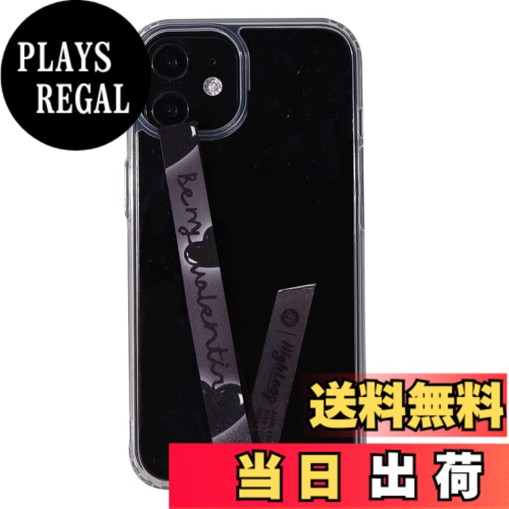 スマホケース ハンドストラップ フィンガーストラップ 落下防止 ワイヤレス充電対応 phonestrap (original) 色：93.ブラック ハート、サイズ：該当なし