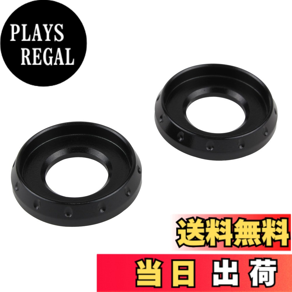 【送料無料】ポッシュフェイス(POSH FAITH) バイク用品 NASAタイプマシンドワッシャー M10ボタンキャップボルト用 2個入り ブラック 004110-06 色：ブラック、サイズ：M10