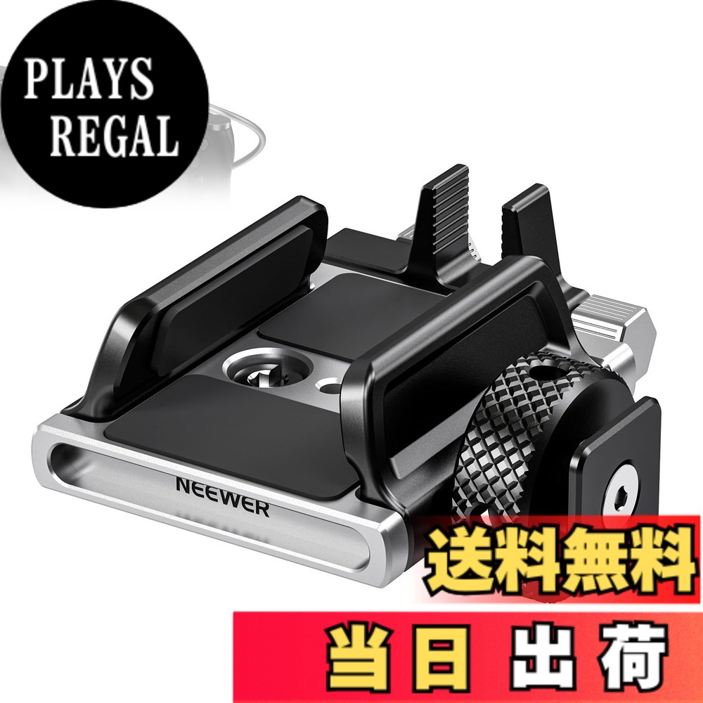 NEEWER BASICS Mac miniスタンド SSDホルダー付き アルミ合金 PCスロット直立スタンド アップライトラックドック 卓上マウント コンピューターアクセサリー コンパチブル M4/M4 Proチップ付きApple Mac mini DS025 色：Schwarz。