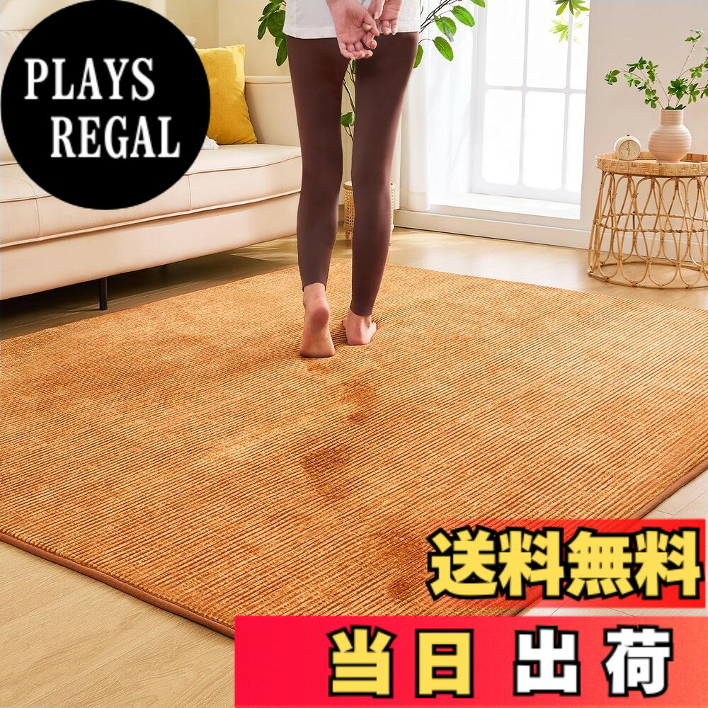 商品情報商品の説明主な仕様 【低反発・分散体圧】低反発ラグは優れたクッション性を持ち、踏み心地が非常に柔らかく、まるで雲の上を歩いているような感覚をお楽しみいただけます。カーペットの魅力は、横になってリラックスする際の心地良さにあります【防ダニ防臭】この厚手カーペットは肌に直接触れるため、カーペットの品質には細心の注意を払っています。1.5 畳カーペットの生地は非常に通気性が良く、防臭・防ダニ加工が施されており、細菌の繁殖を防ぎます。そのため、アレルギーが心配な方も使いいただけます【はっ水加工】液体がこぼれた場合でも、このカーペットは水滴の形で表面に留まるため、素早く拭き取ることができます。このカーペットは優れた耐汚性を持ち、お手入れが簡単です（完全防水ではないため、こぼれた液体はすぐに拭き取ってください）【滑り止め加工】このカーペットは床を保護するだけでなく、裏面に快適な滑り止め加工が施されています。床の上に置いても滑らないため、小さなお子様やお年寄りがいるご家庭でも使いいただけます。さらに、愛犬がカーペットの上で遊んでも、カーペットはしっかりとその場に留まります。快適でな住まいを作るための最適な選択です【丸洗いOK 】この低反発ラグは手洗いまたは洗濯機で洗えます（洗濯ネットの使用を推奨）。掃除機で簡単に清掃でき、フランネルの毛足の長さが適切で、汚れやホコリが絡みにくく、お手入れがとても簡単です