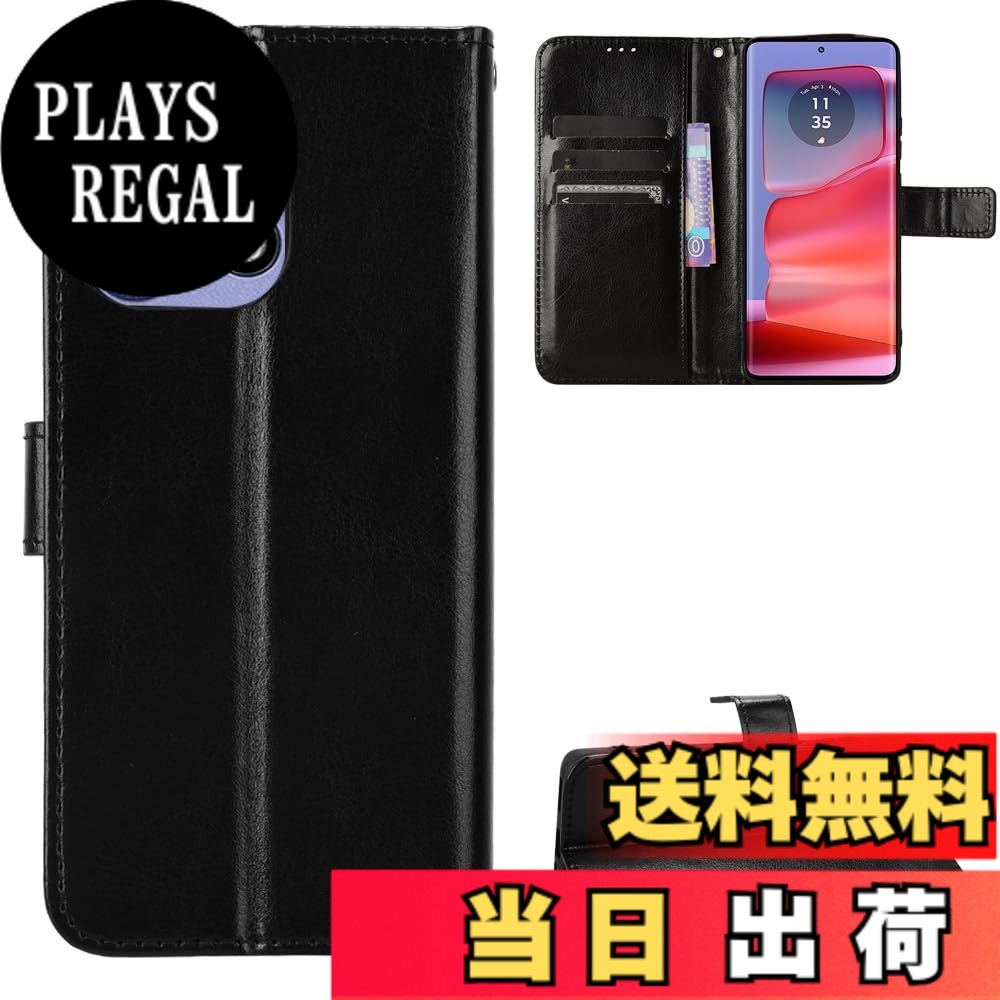 kejiamo ガラスフィルム 色：ブラック、サイズ：LZ1-T33-Motorola Edge 50 Pro (ブラック)
