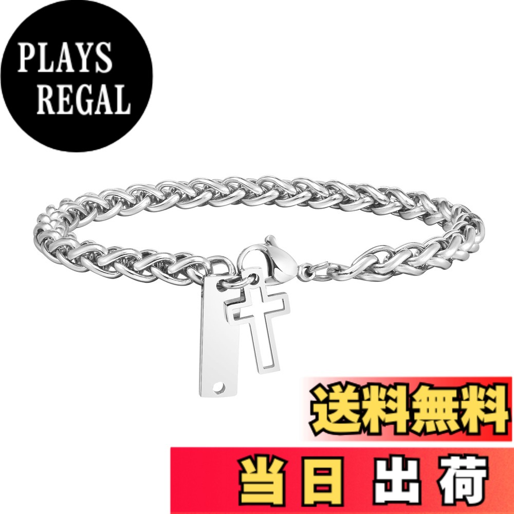 商品情報商品の説明主な仕様 【十字架モチーフブレスレット】 十字架モチーフが目を引くデザインで、シンプルながらも存在感のあるスタイリッシュなブレスレットです。【Rockyu ブレスレット】メンズ用 ステンレススチール製。錆びにくく耐久性に優れた素材を使用しており、長期間の使用に最適です。【ドラゴンボーンチェーンデザイン】頑丈でありながらしなやかなドラゴンボーンチェーンを採用し、21cmの長さと19gの軽量設計で快適な着け心地を提供します。【使用シーン】日常使いから特別なイベントまで、幅広いシーンで活躍します。カジュアルからフォーマルまで、どんなスタイルにも合わせやすく、ギフトにも最適です。【品質】Rockyuは365日間の品質を提供しており、万が一の不具合があれば迅速に対応いたします。安心してご利用いただけます。