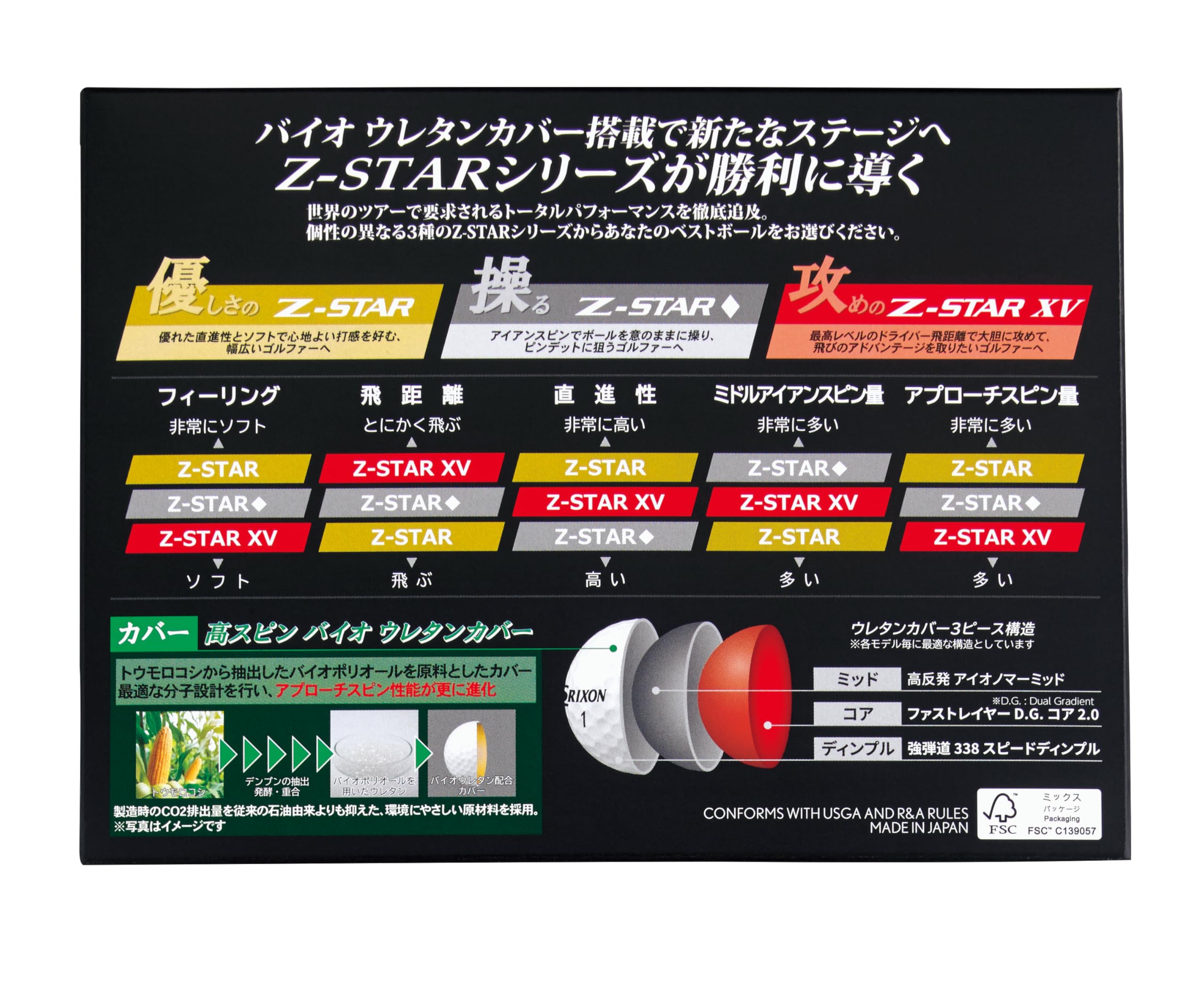 【送料無料】ダンロップ(DUNLOP) ゴルフボール SRIXON Z-STAR/Z-STAR XV/Z-STAR ダ...