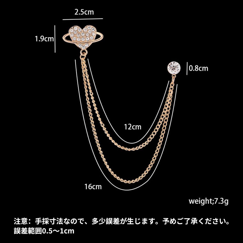 【送料無料】FASELE ブローチ リボンブローチ チェーンブローチ オシャレ コサージ...