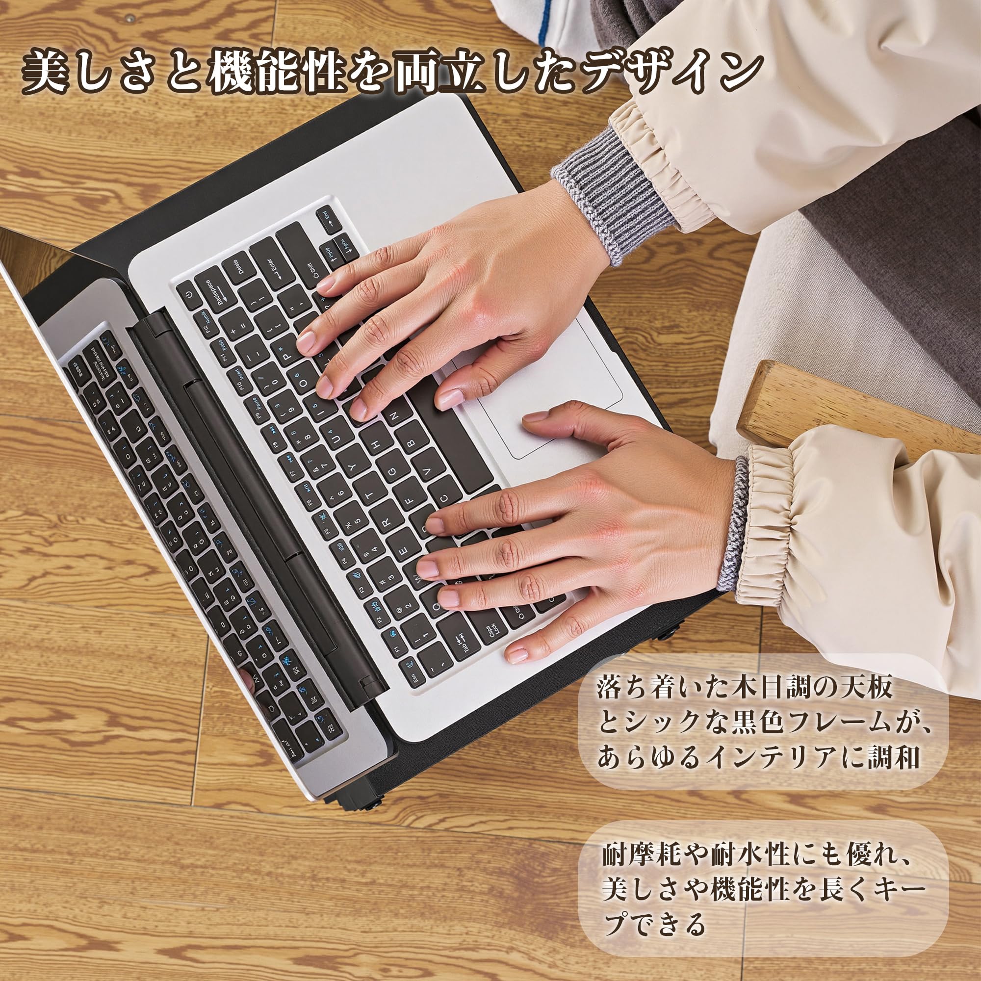 【送料無料】VECELO サイドテーブル 色：ブラック、サイズ：37*26*53cm plays23-11544455 PLAYS REGAL サンプル画像3