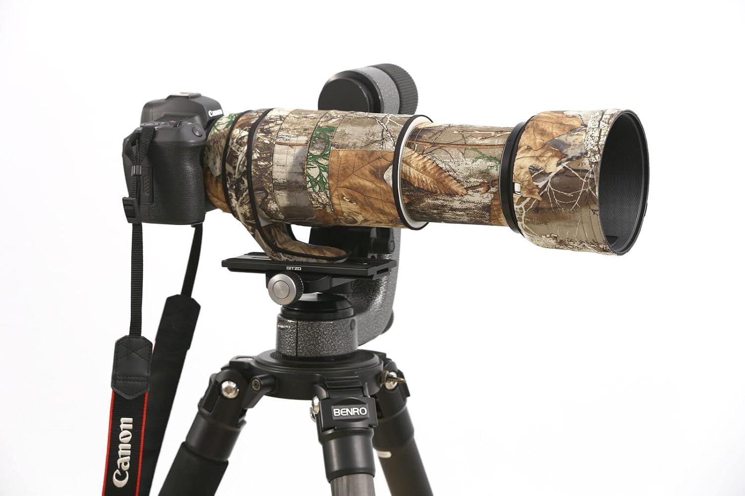 【送料無料】ROLANPRO迷彩レンズカバー キヤノン RF100-500mm F4.5-7.1 L IS USM対...