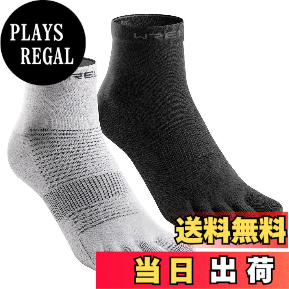 商品情報商品の説明主な仕様 ランニング用5本指ソックスは、高いグリップ力やムレにくさが魅力のアイテム。長距離のランニングやトレイルランニングなど、さまざまな場面で快適な走りをサポートします。こちらのソックスはCoolmax素材を採用、汗の蒸発の際の気化熱と優れた通気性のより、生地内側を涼しく保ちます。クールマックスの吸水速乾性は、蒸れやすい靴下の内部を快適にしてくれる効果を期待できるだけではなく、洗濯でも早く乾きやすいです。薄すぎない、厚すぎもないスポーツ用ソックスです。クッション性が高く衝撃を吸収するので、着地時にかかる足への負担を軽減できます。フルマラソンや足場が悪い山道のランニングでも、少ない疲労感で走れます。破れやすいかかとやつま先部分も丈夫で、耐久性もあります。スポーツ用五本指ソックスは足の指がそれぞれ独立して動くので足の裏全体に効率良く力が入り踏ん張りが効くようになります。身体のバランスが安定すればパフォーマンスの向上に繋がるので、この動きやすさを好んで使用する方も多いです。五本指ソックスは指が1本1本の生地で覆われているので、一般的なスポーツソックスより吸汗性に優れており、ムレにくいので、快適さもアップ。