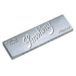 シャグ用・巻紙(10個セット) スモーキング マスター(50枚)(ワンクォーター)紙厚:超薄ペーパー【対象】