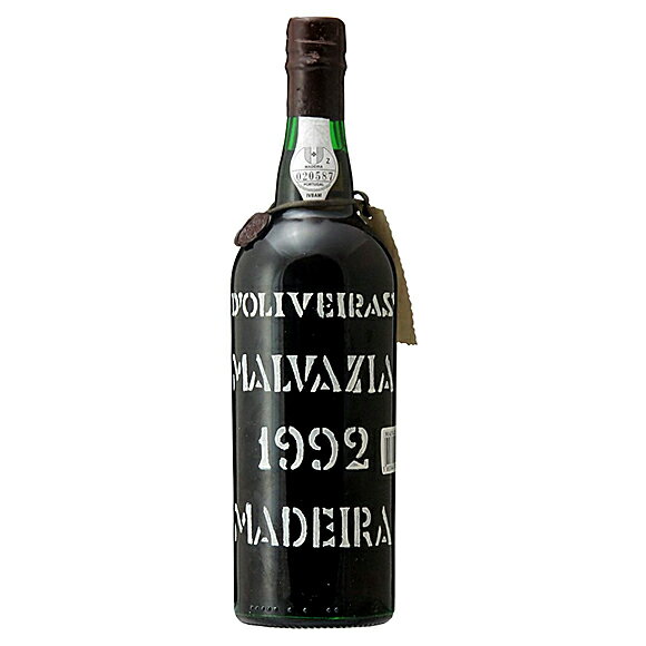 ワイン／マディラワインペレイラ・ドリヴェイラ　マデイラ　マルヴァジア　1992　甘口20%／750ml