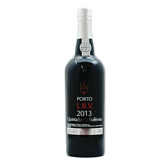 商品情報 　品名 ポートワイン サンタ・エフィーミア レイトボトルドヴィンテージポート　750ml Quinta Santa Eufemia PortWine 　産地 ポルトガル／ドウロ 　区分 フォーティファイドワイン 　 　味わい 甘口タイプの赤ワイン 　強さ ミディアム〜フルボディ 　 　輸入元 ボニリ・ジャパン 　販売店 リカープラザ大越酒店 　 　 　Yuzo Review　 ★★★★＋ 　　　　 　 　 　希少な家族経営のポートワインメーカー。ほろ苦い渋みと甘み、そして旨みがとてもバランス良く、味わいに温かさを感じます。テイラーなどがダビドフに合うとすると、サンタ・エフューミアは程よい雑味が効いたニカラグアやドミニカン産のシガーなどによく合います。 　トウニータイプは〇年とありますが、この〇年という表記はスコッチウイスキーなどの法律とはちょっと異なり、平均の熟成年数が表記されます。そのため、40年物などのポートには60年物や70年物の原酒がブレンドされたりしています。 　トウニーの10年は親しみやすく気軽に楽しめる味わい、20年、30年は旨みがしっかりと感じられる1本、40年は重厚感があり複雑さに富んだ貫録の味が楽しめます。 　レイトボトルドは、ヴィテージポートの上品さや若さを感じられるエレガントな味わいに仕上がっています。 　 　　　　　