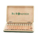 ＜商品情報＞ 品　名 ダンバートン タバコ &amp; トラスト Sin Compromiso Intrepido 英　名 Dunbarton Tobacco &amp; Trust Sin Compromiso Intrepido 生産地 ニカラグア 分　類 プレミアムシガー 区　分 〇〇〇〇〇系 太　さ 46RG / 18.26mm 長　さ 5.63inch /143mm 味の強さ &nbsp; ＜コメント＞ 非常にユニークで複雑な葉巻で、パフからパフへと絶えず渦巻いて変化するフレーバーで、経験豊富な味覚に魅惑的で魅惑的な煙を届けます。 その中心となるのは、風味豊かなスパイシーさと組み合わされた固有の甘さですが、その層の中に隠れているのは、カカオ、エスプレッソ、ローム、さらにはチコリの根のノートです。 このブレンドを細心の注意を払って作成し、微調整するために3年以上を費やされています。 ＜マリアージュ＞ 輸入元： 販売店：リカープラザ大越酒店 その他： ※店舗併用在庫につき品切れの場合がございます ※在庫詳細につきましてはお問合せ下さいませ。 ※画像はイメージにつきデザイン等、変更となる場合がございます。