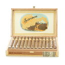 ＜商品情報＞ 品　名 ダンバートン タバコ &amp; トラスト ソブレメサ　エル　アメリカーノ 英　名 Dunbarton Tobacco &amp; Trust Sobremesa El Americano 生産地 ニカラグア 分　類 プレミアムシガー 区　分 〇〇〇〇〇系 太　さ 52RG /20.64mm 長　さ 6inch /152.4mm 味の強さ &nbsp; ＜コメント＞ 「Sobremesa」には正確な英語訳がありません。 これはおそらく、米国に同等の文化的表現がないためです。 ラテン文化の中で、食事を終えた後、起床前にテーブルのそばで過ごすゆったりとした時間を表し、家族や友人と気軽に会話をしたり、リラックスし、飲んだり、喫煙したり、楽しんだりする体験です。 Sobremesa は、人生で最もシンプルでありながら最高の喜びの 1 つです。 ブリュレはコア ソブレメサ リーガのバリエーションであり、ペンシルバニア シードリーフ リジェロが取り除かれ、コンデガ セコが増加し、キャパはエクアドル コネチカット シェードのトップ シェルフ グレードになりました。 その結果、ソブレメサ ブレンドがよりマイルドに、さらに滑らかに適応し、その驚くほど複雑なフレーバーとアロマを保持し続けています。 ＜マリアージュ＞ 輸入元： 販売店：リカープラザ大越酒店 その他： ※店舗併用在庫につき品切れの場合がございます ※在庫詳細につきましてはお問合せ下さいませ。 ※画像はイメージにつきデザイン等、変更となる場合がございます。