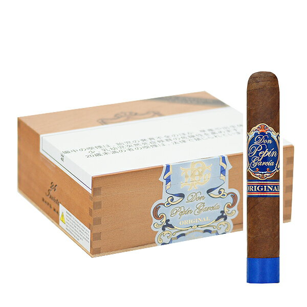 楽天Wine＆Cigar リカープラザ大越酒店【プレミアムシガー】【箱買い・24本入】　ドンペピンガルシア・オリジナル（ブルー）　インヴィクトス　50RG／127mm　ロブスト系　（強さ：●●●●〇）