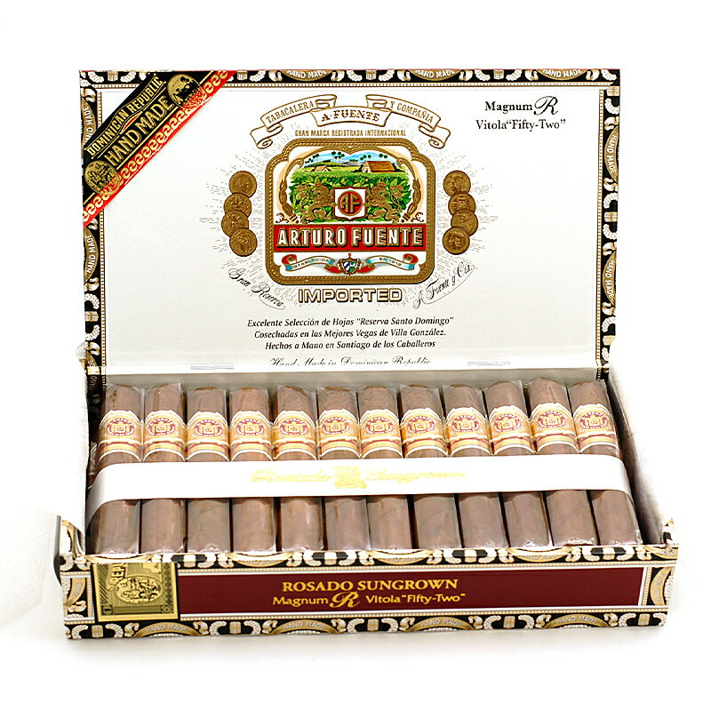 【プレミアムシガー】（バラ売り） Aフエンテ ロサド・マグナムR52［52RG／127mm］［ロブスト系］［強さ：●●●〇〇］