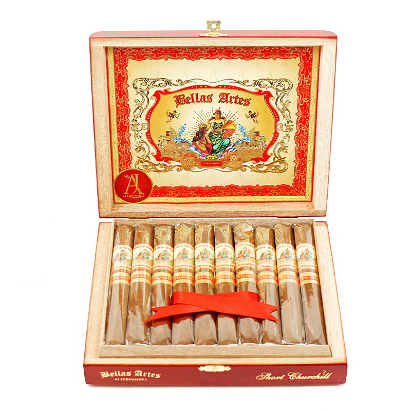 【プレミアムシガー】【箱買い】【20本入り】　AJフェルナンデス　ベージャアルテス（赤帯）　ショート..