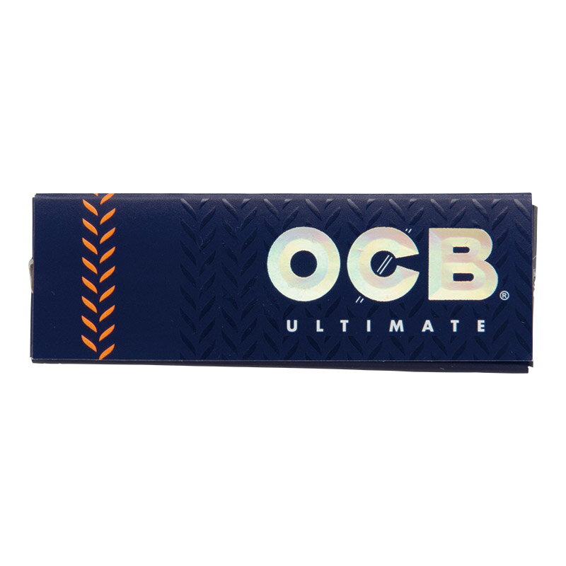 シャグ用の巻紙《10個セット》 OCB アルティメイト【11/4】長さ76mm／幅44mm／50枚〔ワンクォーター〕〔スローバーニング〕