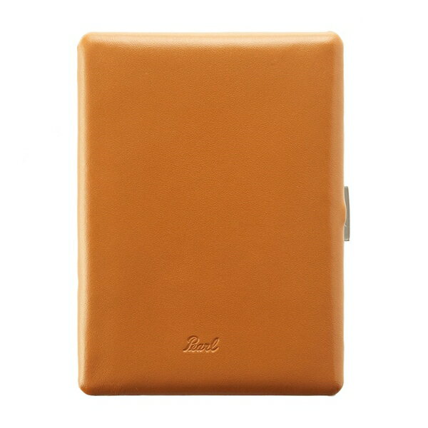 喫煙具・シガレットケース　コスモス　スムースレザー　キャメル（1-04151-90)【対象】