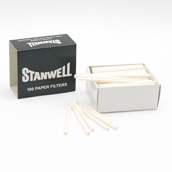 喫煙具・パイプ用品/フィルター スタンウェル 3ミリ・パイプフィルター <ペーパータイプ>・100本入り【対象】
