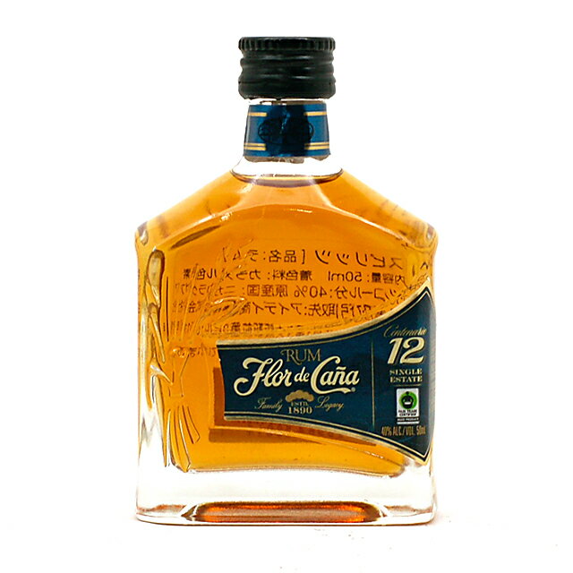 スピリッツ/ラムフロールデカーニャ 12年 50ml/40%ニカラグア産【対象】