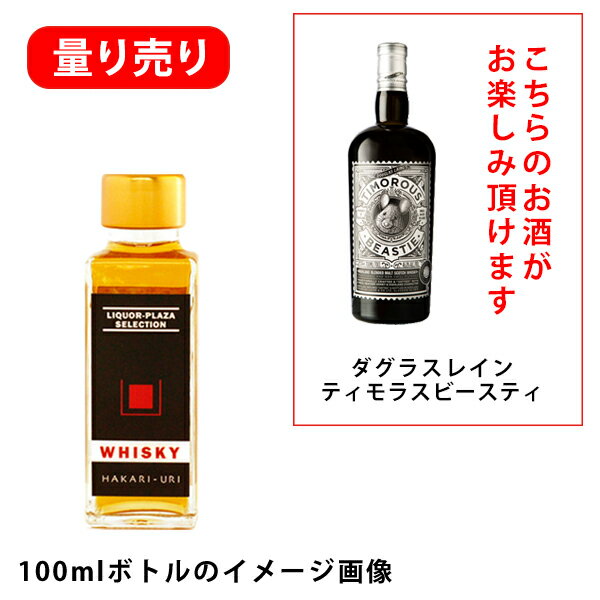 ウイスキー／量り売り　スコッチウイスキー／　ダグラスレイン・リージョナルモルト　ティモラスビースティ　100ml