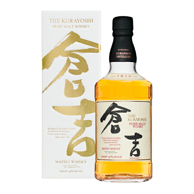 ウイスキー/ジャパニーズ 松井 マツイウイスキー ピュアモルト倉吉 43%/700ml