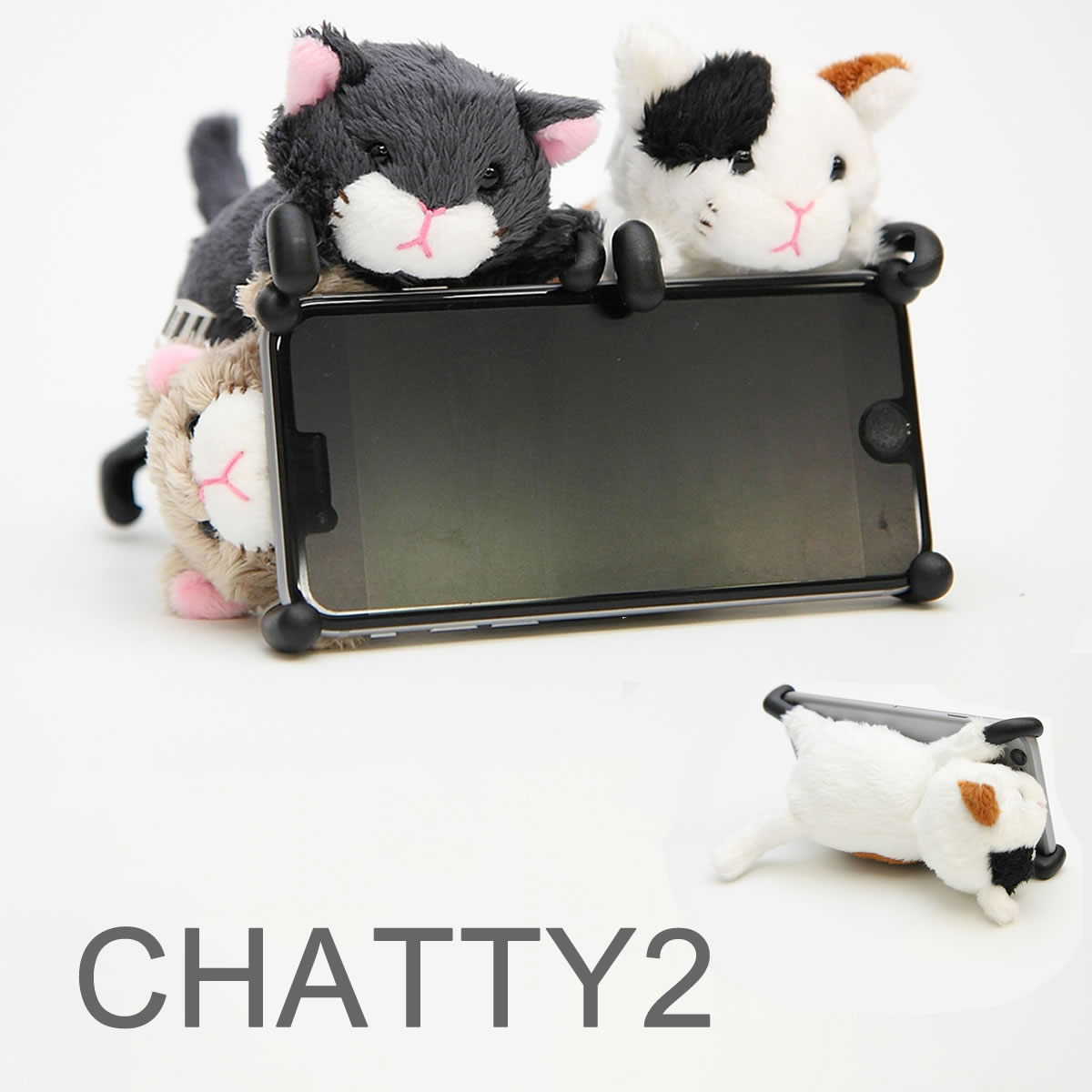 CHATTY2 iPhoneSE3 iPhoneSE2 iPhone8 iPhone7 iPhone6 iPhone6s iphone5s iPhone5c iPhoneSE ケース ネコ ねこ 可愛…