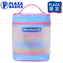PLAZA BASICS バニティポーチ スリム ライトブルー