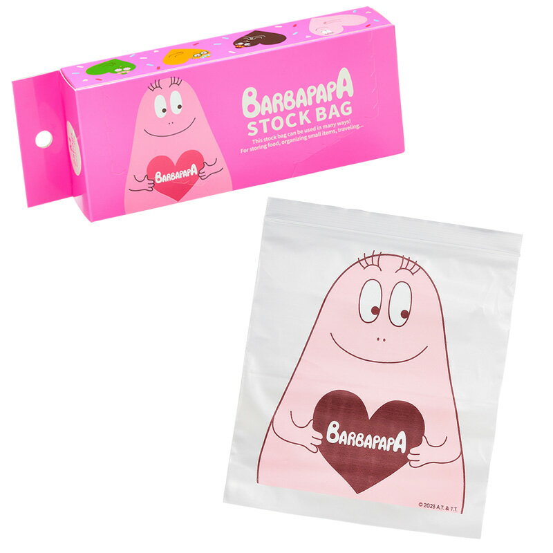 BARBAPAPA バーバパパ ストックバッグ Mサイズ