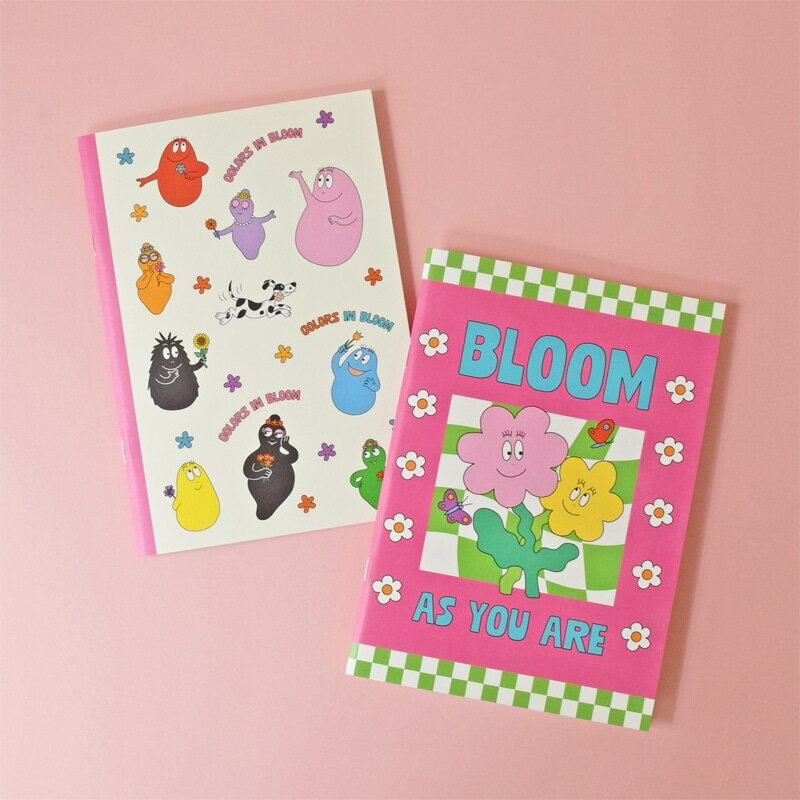 BARBAPAPA バーバパパ A5ノート フラワー