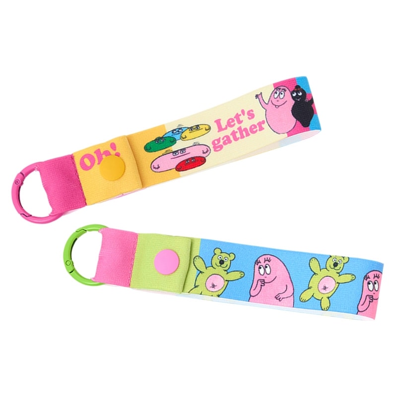 Rakuten - BARBAPAPA バーバパパ ストラップチャーム カラビナ付
