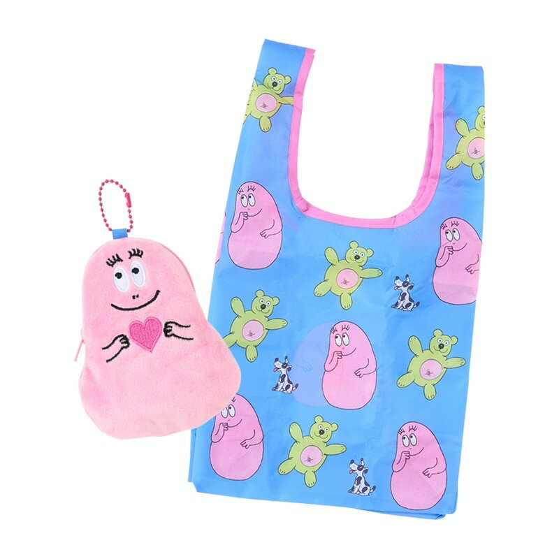 Rakuten - BARBAPAPA バーバパパ ポーチ付きエコバッグ