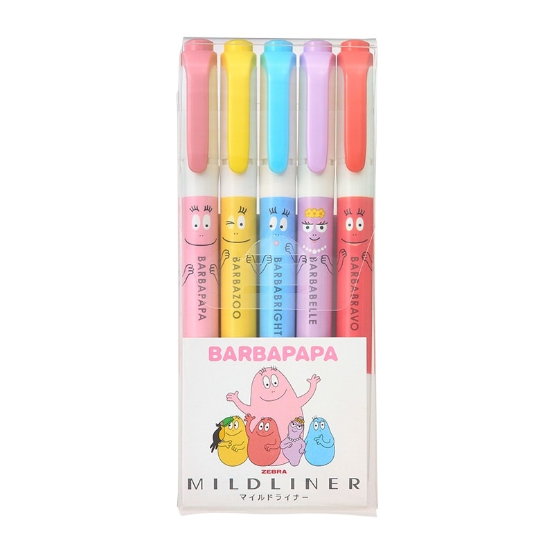 Rakuten - BARBAPAPA バーバパパ マイルドライナー 5色セット