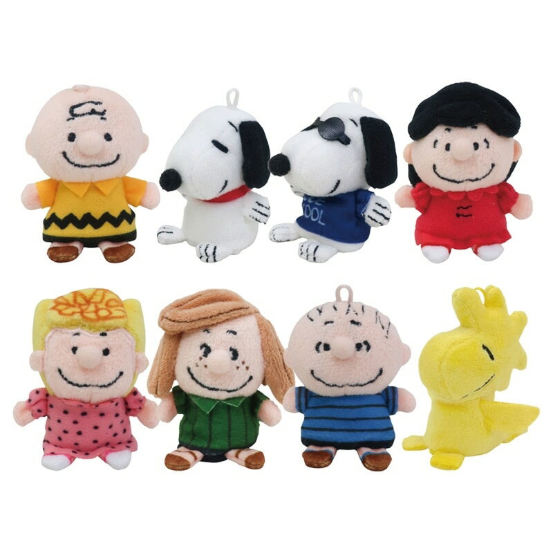 乐天商城 - スヌーピー PEANUTS ゆびパぺぬいぐるみ※種類は選べません