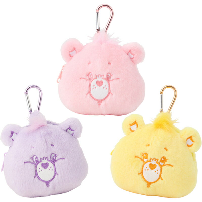 Care Bears ケアベア カラビナ付きぬいぐるみファスナーポーチのサムネイル