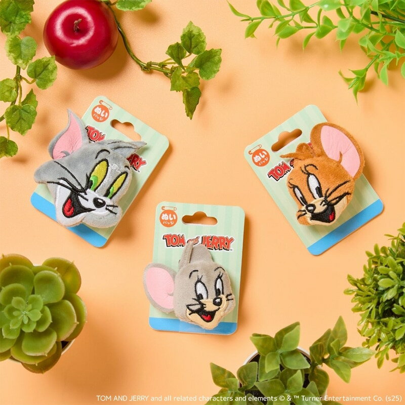 TOM and JERRY トムとジェリー ぬいバッジ